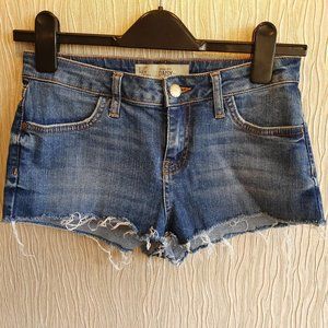 Topshop Womens Blue and Navy Shorts